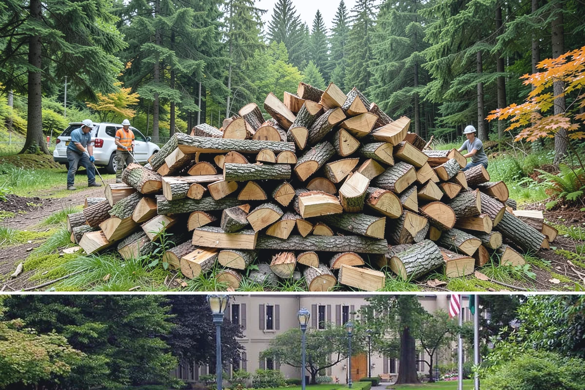 Three Cord Firewood in Woodinville, King County, WA - Order three cords in late summer to guarantee a full winter's reserve before demand peaks.