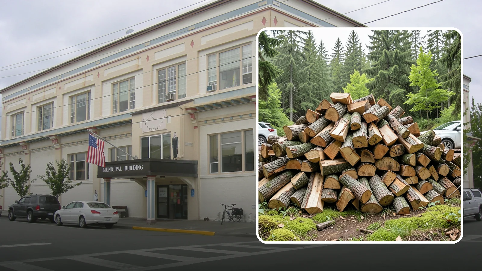 Tree Removal for Firewood in Anacortes, Skagit County, WA - We remove standing trees and convert the usable wood into firewood for your property.