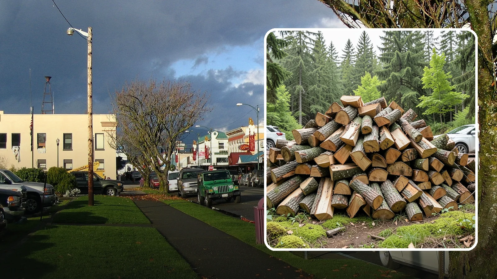 Tree Removal for Firewood in Arlington, Snohomish County, WA - We remove standing trees and convert the usable wood into firewood for your property.