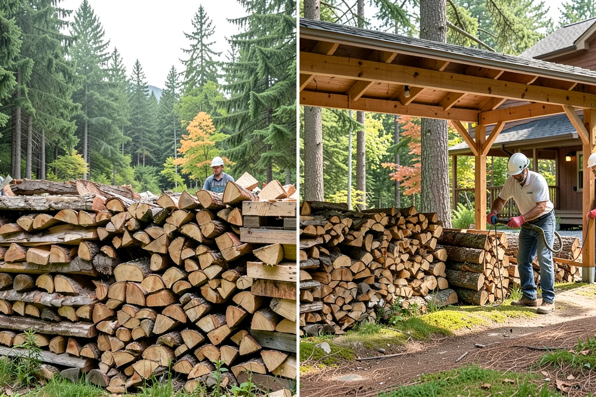Tree Removal for Firewood in Arlington, Snohomish County, WA - We assess the tree and site access