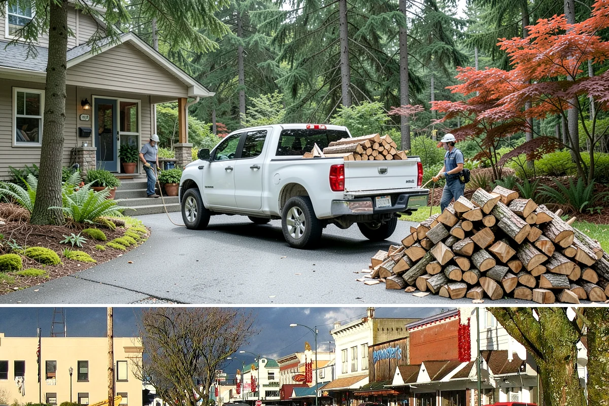 Tree Removal for Firewood in Arlington, Snohomish County, WA - Removals are common after winter storms and before the wet season, so schedule ahead of stormy months.