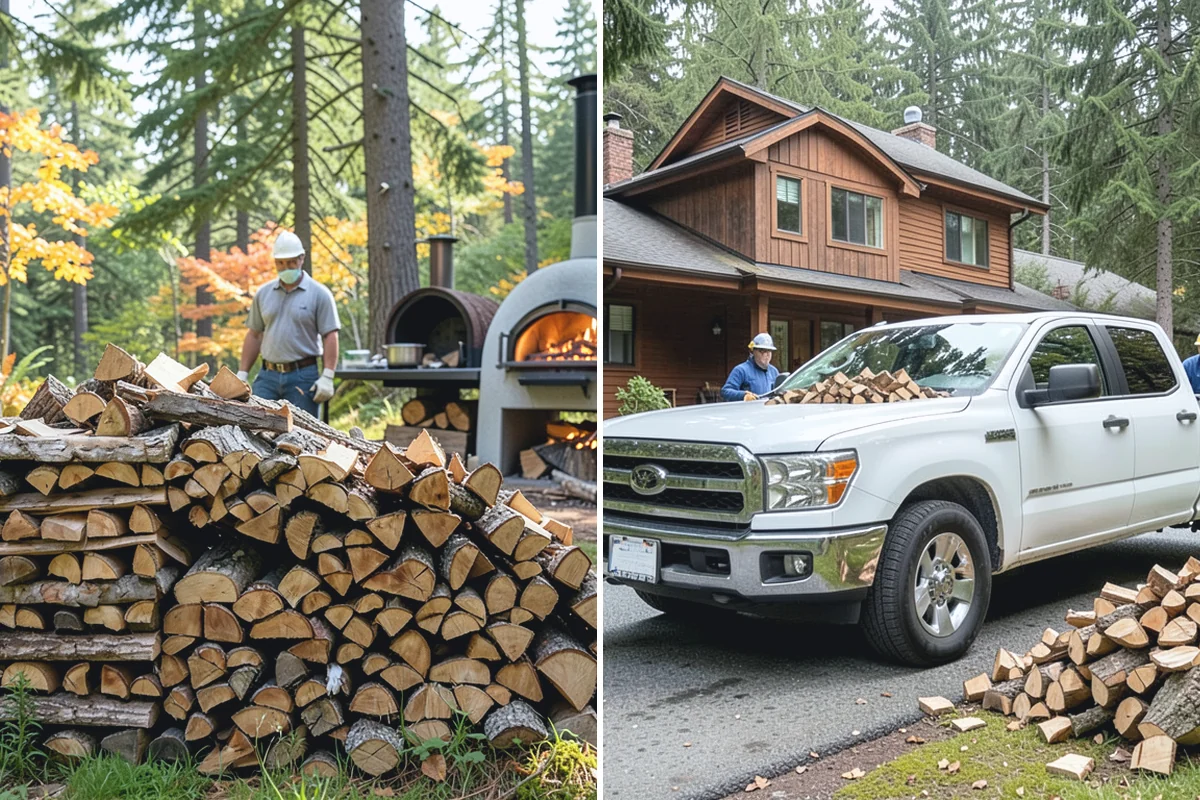 Tree Removal for Firewood in Beaux Arts Village, King County, WA - We assess the tree and site access