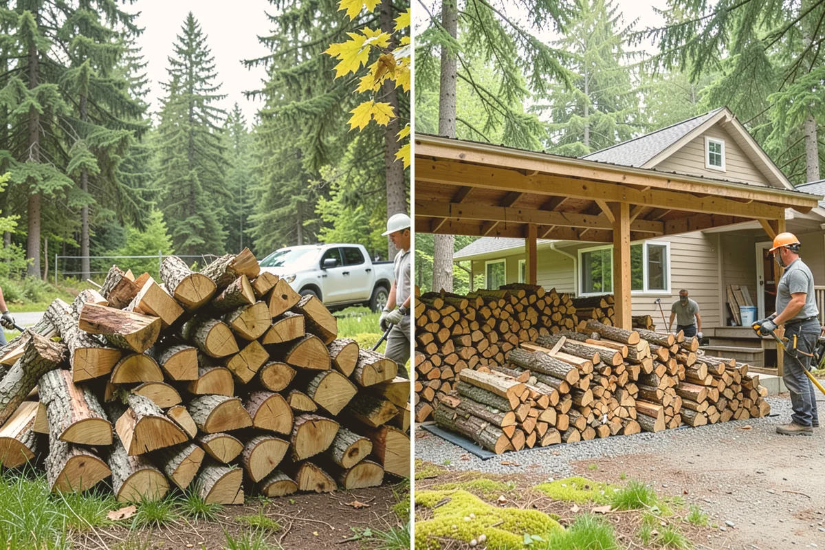 Tree Removal for Firewood in Bellevue, King County, WA - We assess the tree and site access
