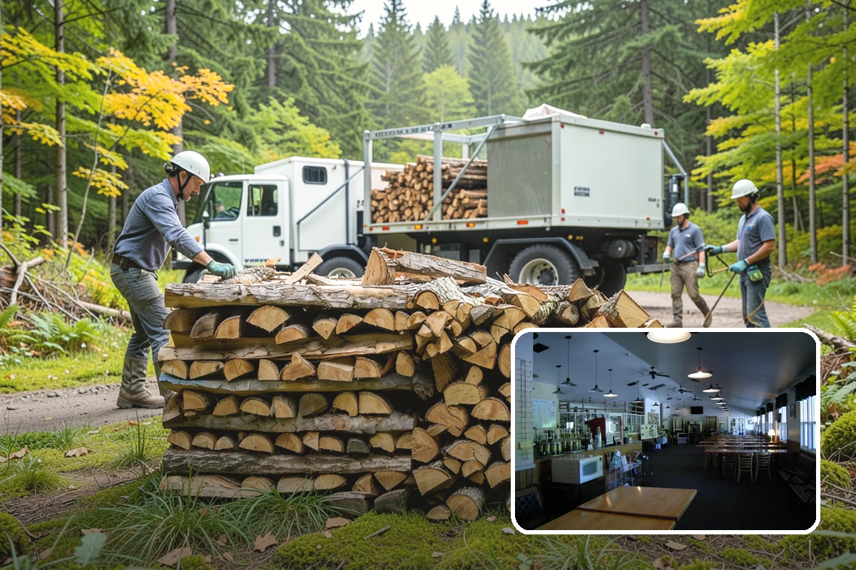 Tree Removal for Firewood in Black Diamond, King County, WA - Turns removal waste into usable firewood
