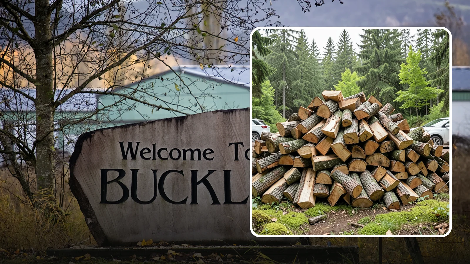 Tree Removal for Firewood in Buckley, Pierce County, WA - We remove standing trees and convert the usable wood into firewood for your property.