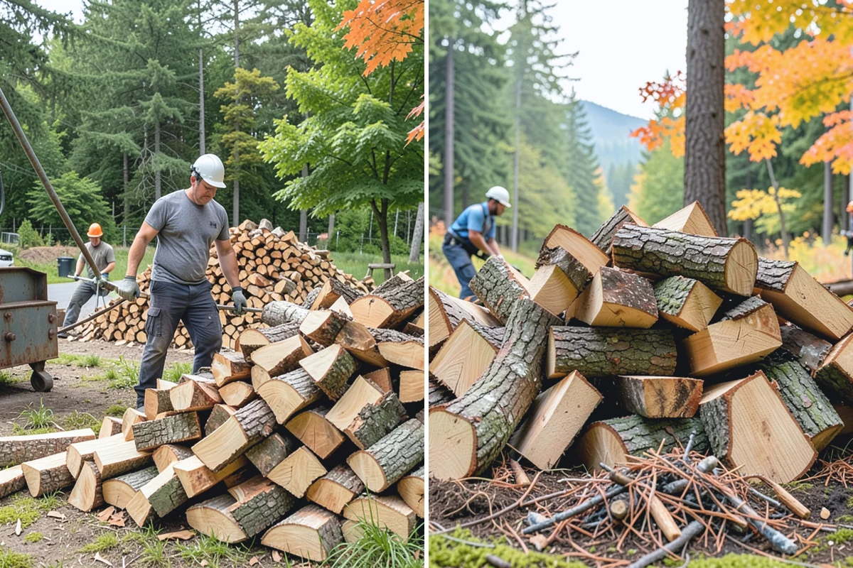 Tree Removal for Firewood in Buckley, Pierce County, WA - We assess the tree and site access