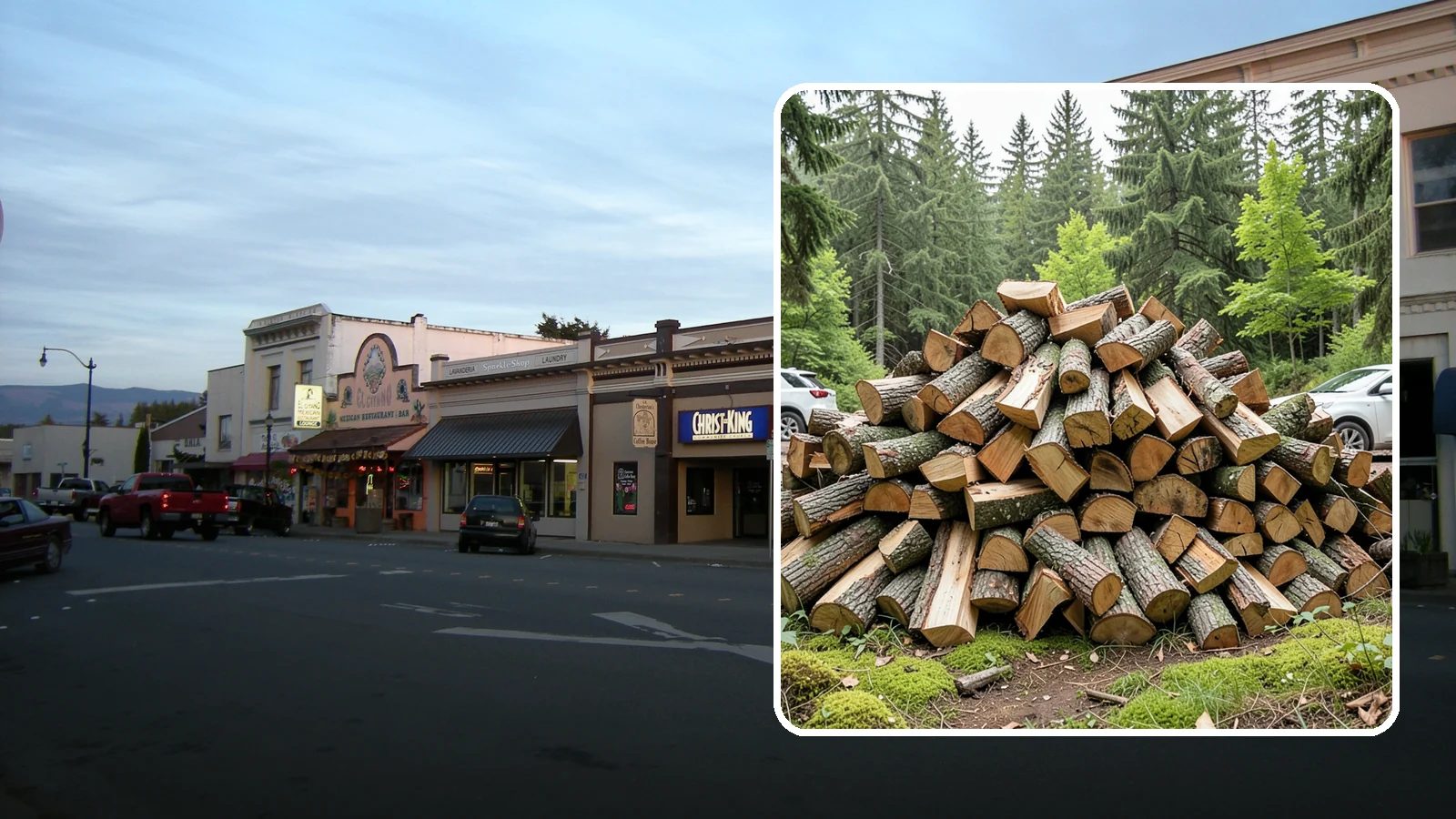 Tree Removal for Firewood in Burlington, Skagit County, WA - We remove standing trees and convert the usable wood into firewood for your property.
