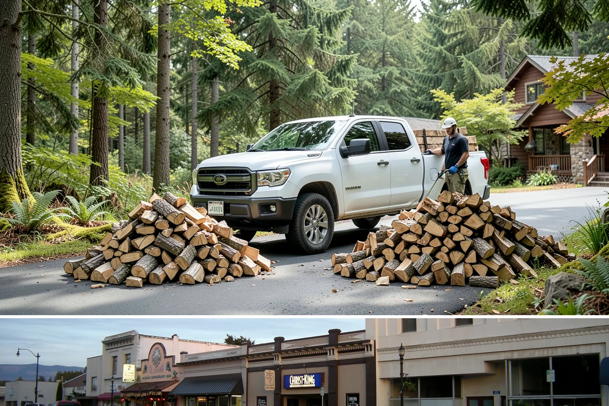 Tree Removal for Firewood in Burlington, Skagit County, WA - Removals are common after winter storms and before the wet season, so schedule ahead of stormy months.