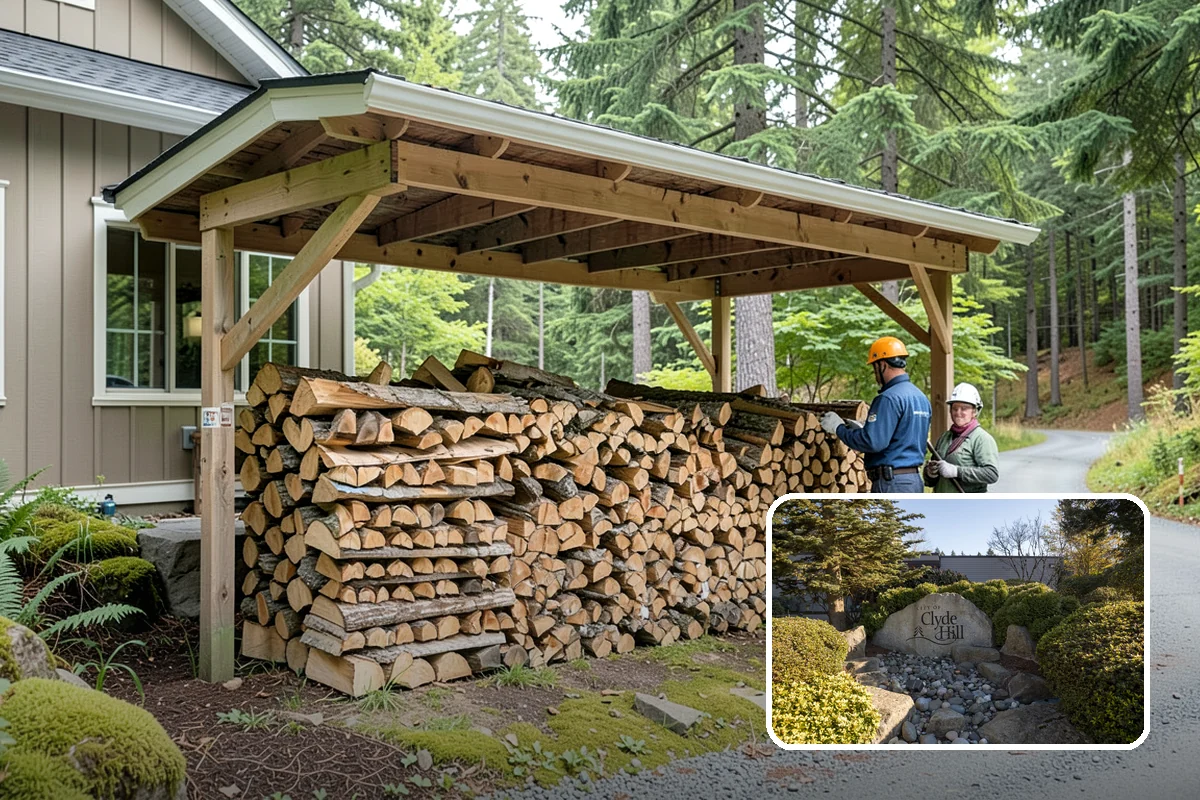 Tree Removal for Firewood in Clyde Hill, King County, WA - Turns removal waste into usable firewood