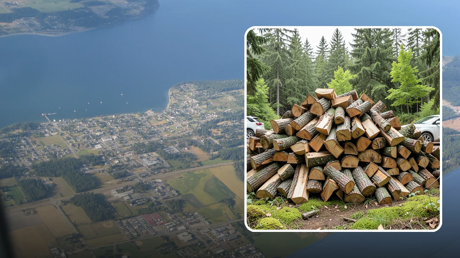 Tree Removal for Firewood in Coupeville, Island County, WA - We remove standing trees and convert the usable wood into firewood for your property.