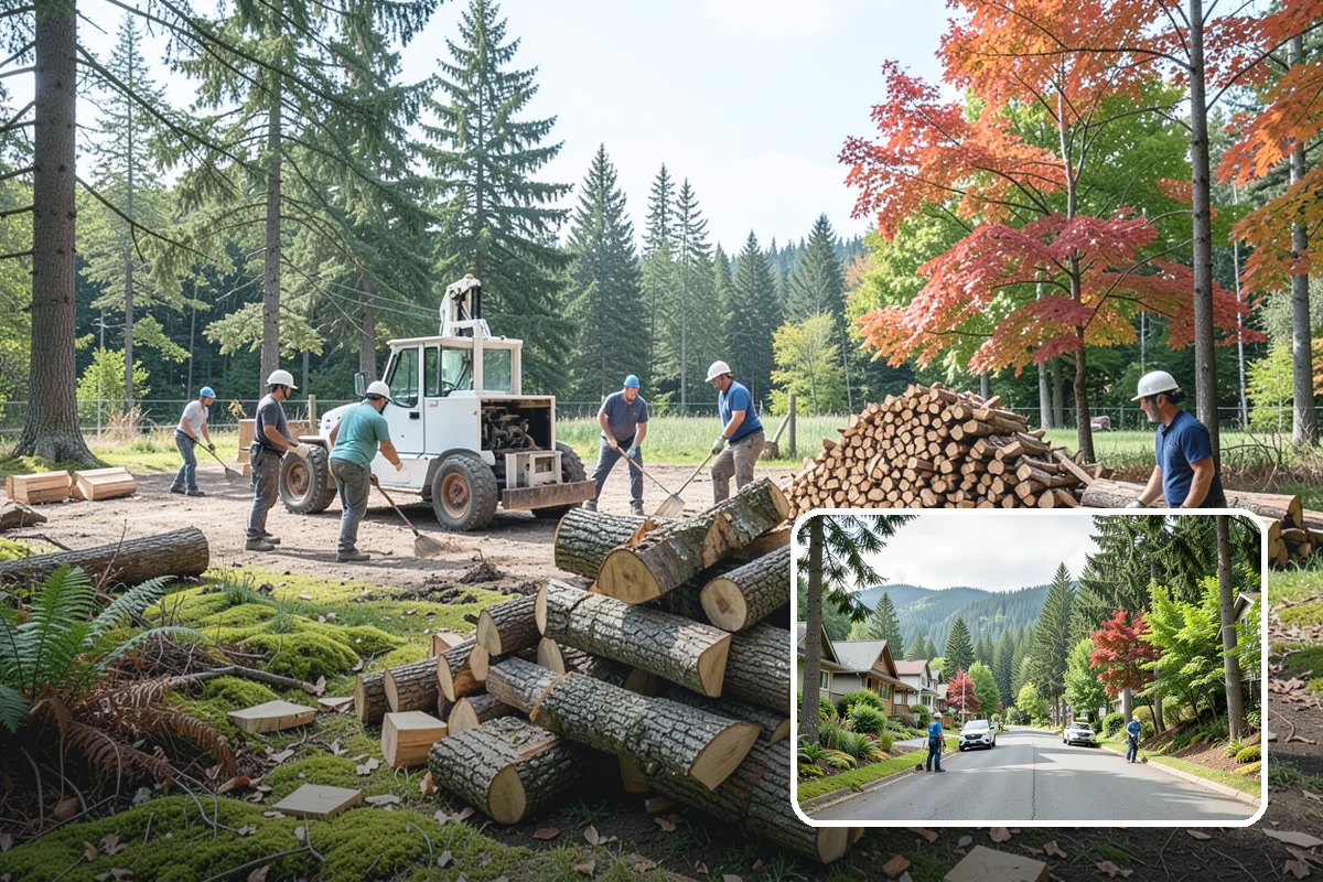 Tree Removal for Firewood in Darrington, WA - Turns removal waste into usable firewood