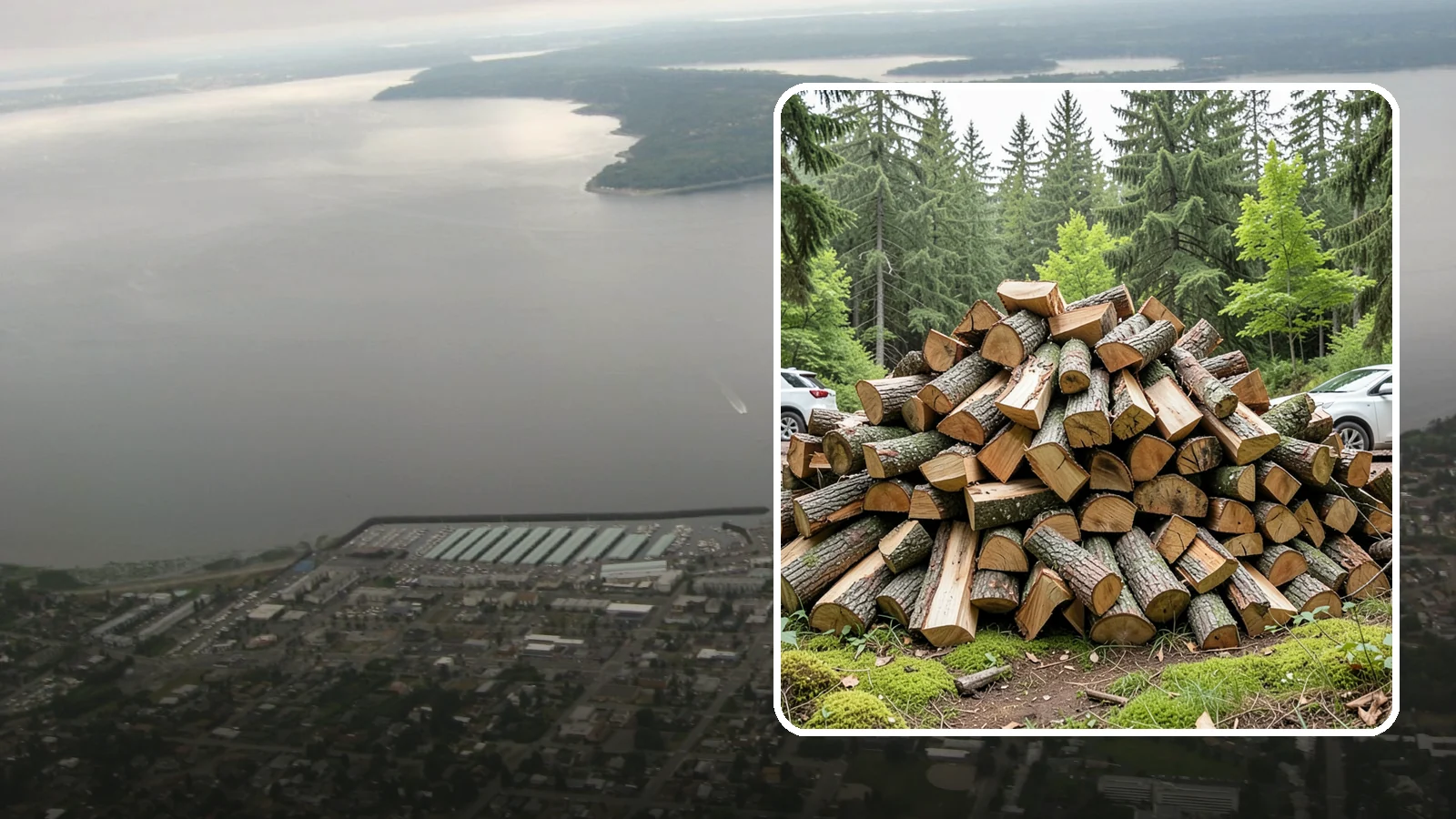 Tree Removal for Firewood in Des Moines, King County, WA - We remove standing trees and convert the usable wood into firewood for your property.
