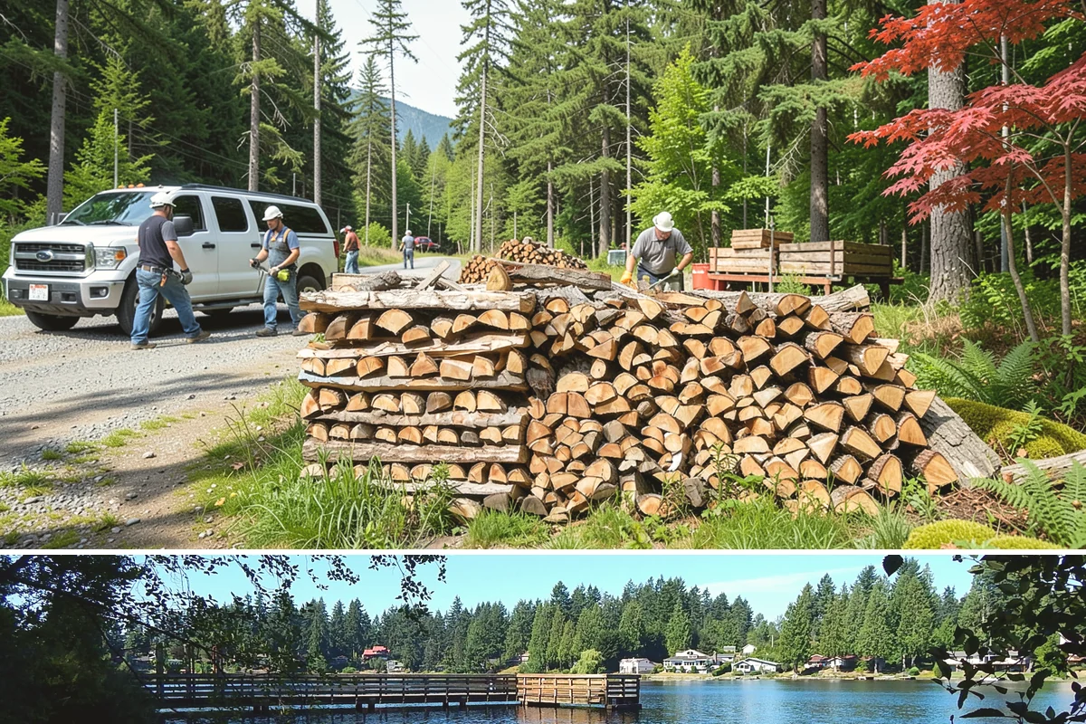 Tree Removal for Firewood in Federal Way, King County, WA - Removals are common after winter storms and before the wet season, so schedule ahead of stormy months.