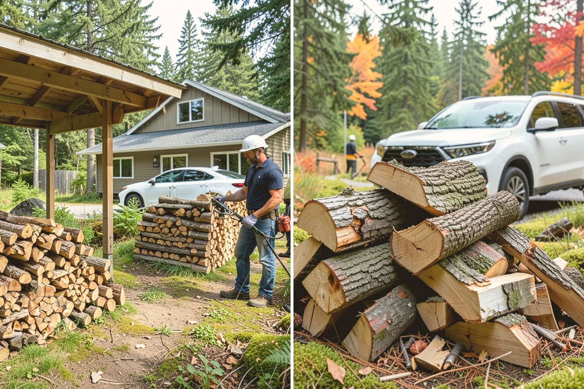 Tree Removal for Firewood in Fife, Pierce County, WA - We assess the tree and site access