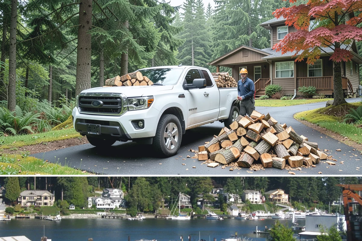 Tree Removal for Firewood in Gig Harbor, Pierce County, WA - Removals are common after winter storms and before the wet season, so schedule ahead of stormy months.