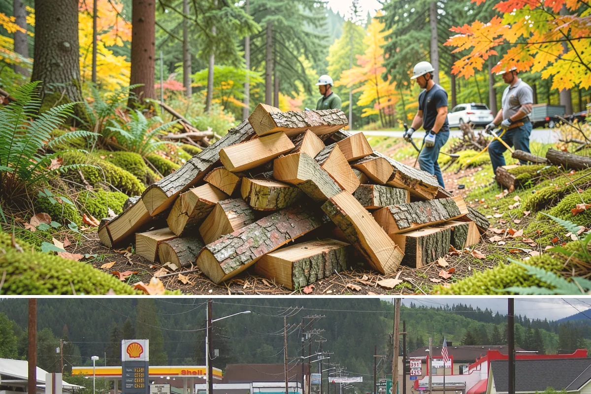 Tree Removal for Firewood in Granite Falls, Snohomish County, WA - Removals are common after winter storms and before the wet season, so schedule ahead of stormy months.