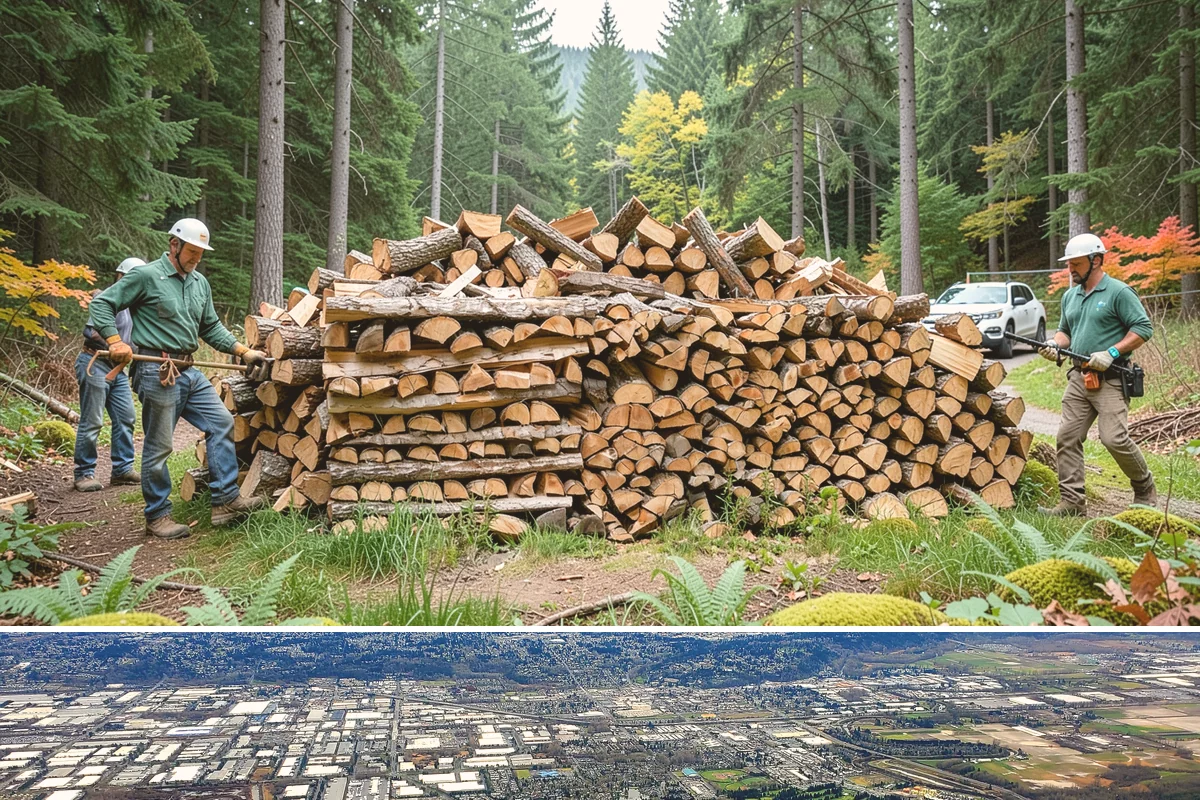 Tree Removal for Firewood in Kent, King County, WA - Removals are common after winter storms and before the wet season, so schedule ahead of stormy months.