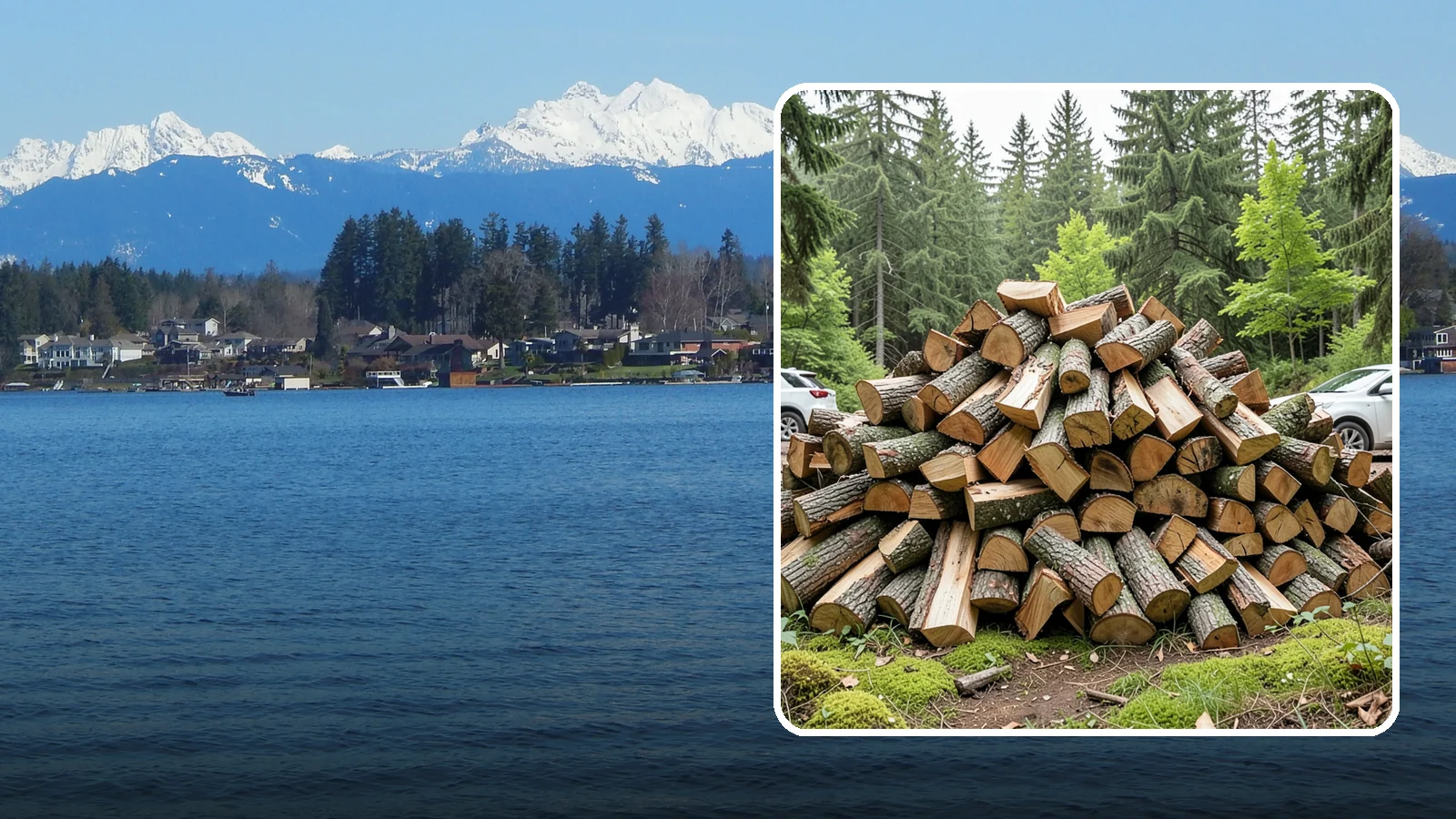 Tree Removal for Firewood in Lake Stevens, Snohomish County, WA - We remove standing trees and convert the usable wood into firewood for your property.