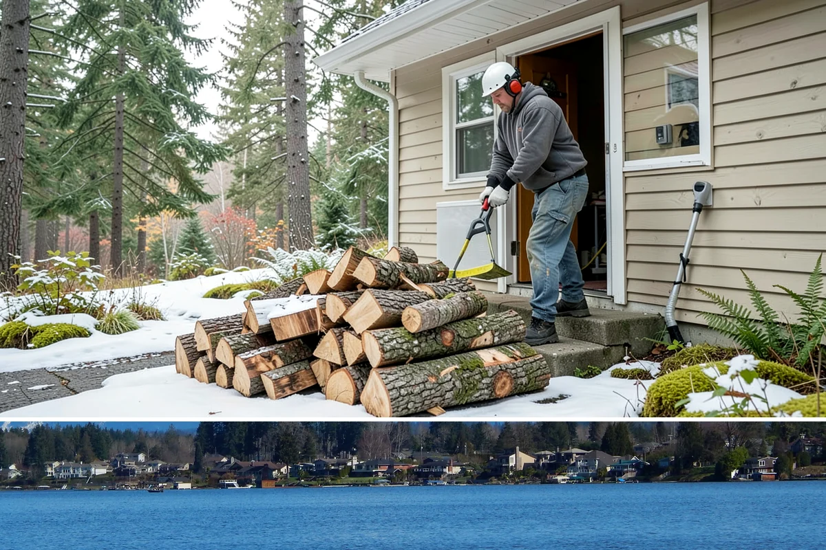 Tree Removal for Firewood in Lake Stevens, Snohomish County, WA - Removals are common after winter storms and before the wet season, so schedule ahead of stormy months.