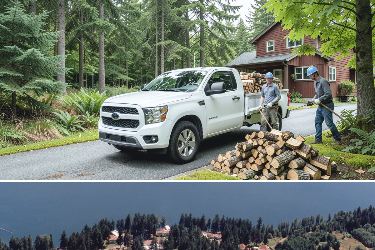Tree Removal for Firewood in Lakewood, Pierce County, WA - Removals are common after winter storms and before the wet season, so schedule ahead of stormy months.