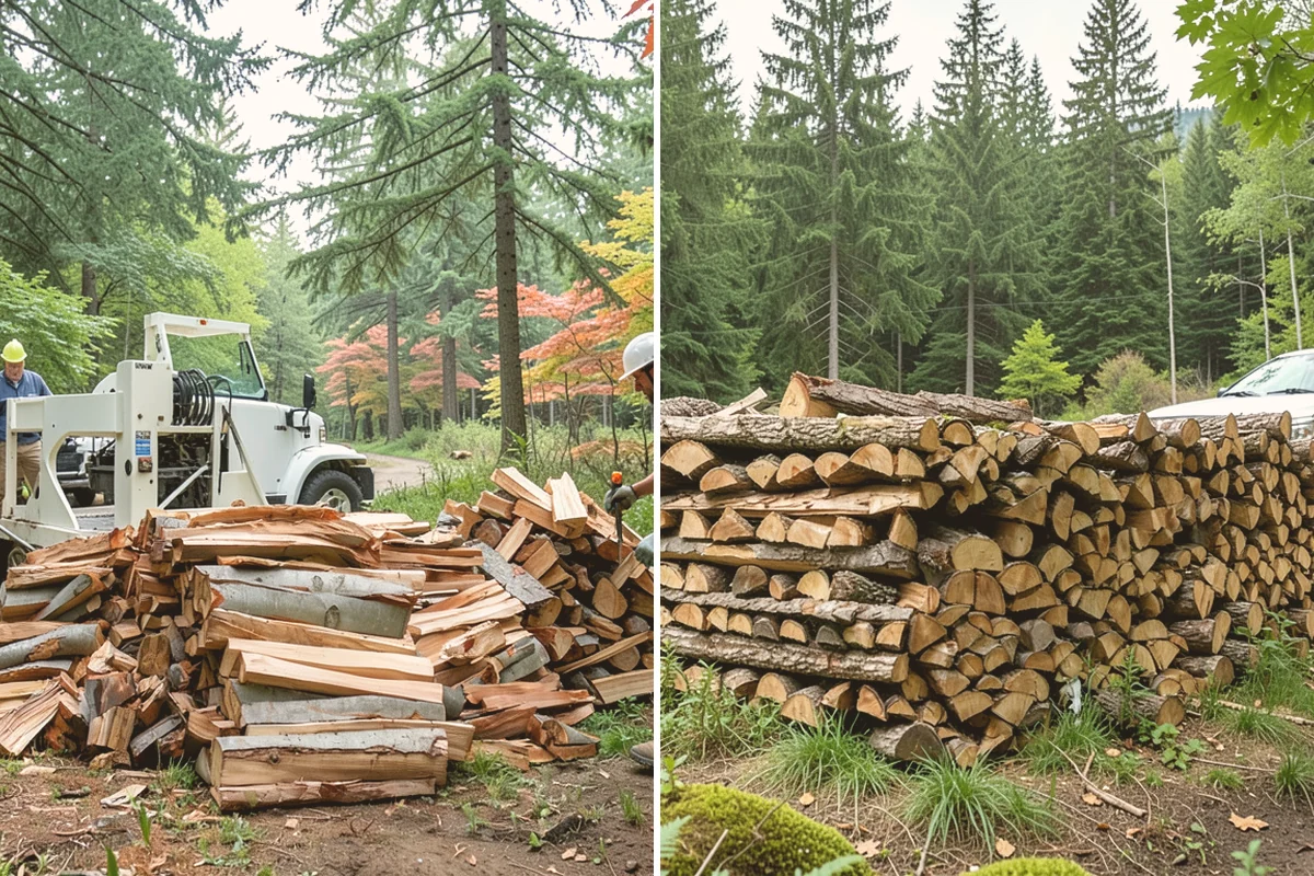 Tree Removal for Firewood in Langley, WA - We assess the tree and site access