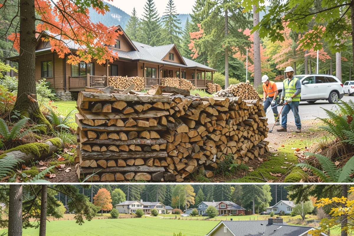 Tree Removal for Firewood in Lyman, Skagit County, WA - Removals are common after winter storms and before the wet season, so schedule ahead of stormy months.