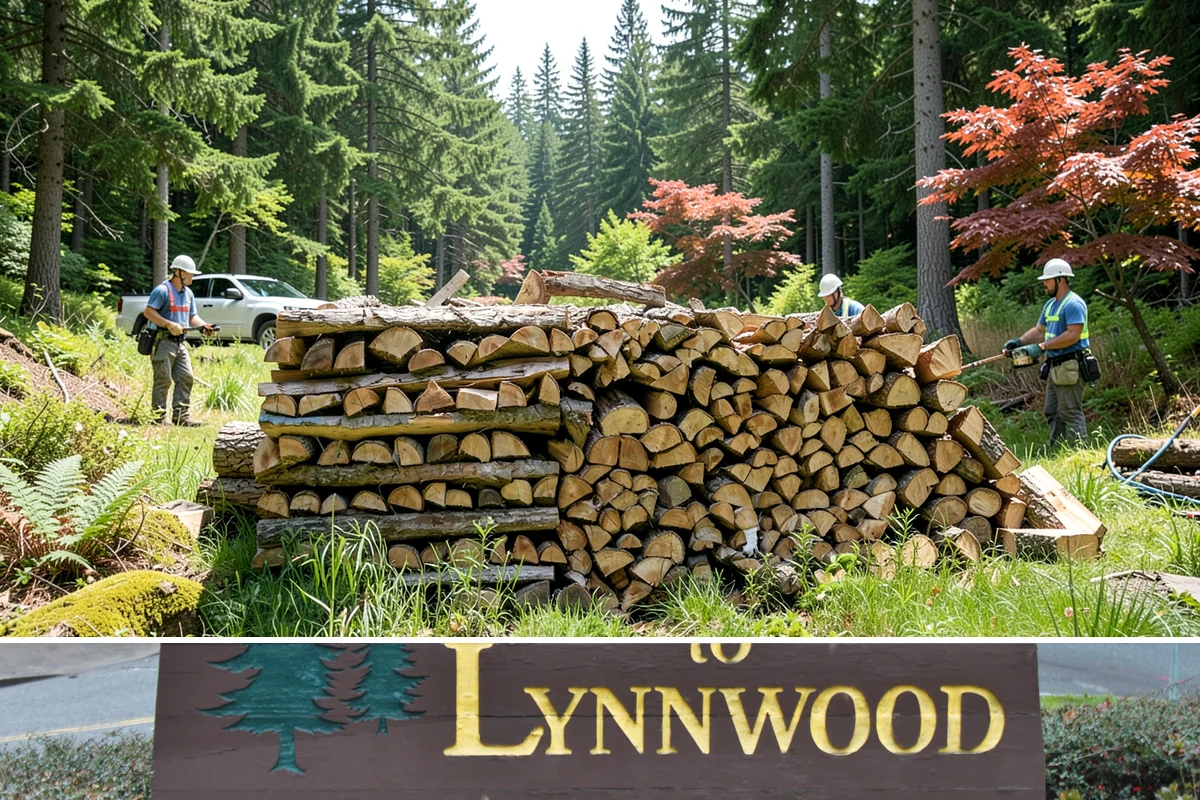 Tree Removal for Firewood in Lynnwood, Snohomish County, WA - Removals are common after winter storms and before the wet season, so schedule ahead of stormy months.