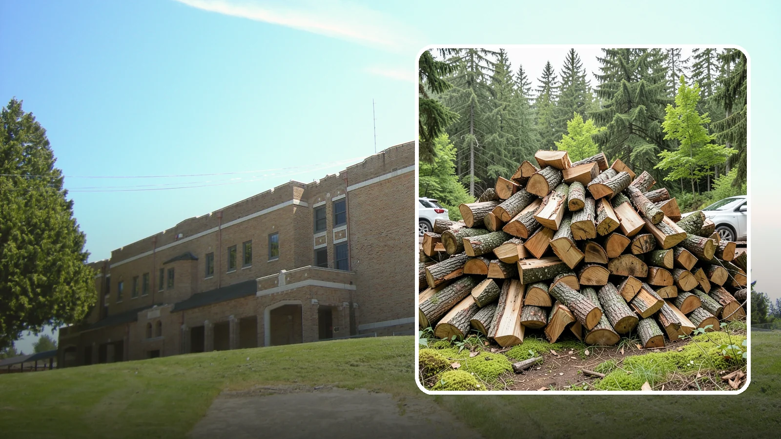 Tree Removal for Firewood in Maple Valley, King County, WA - We remove standing trees and convert the usable wood into firewood for your property.