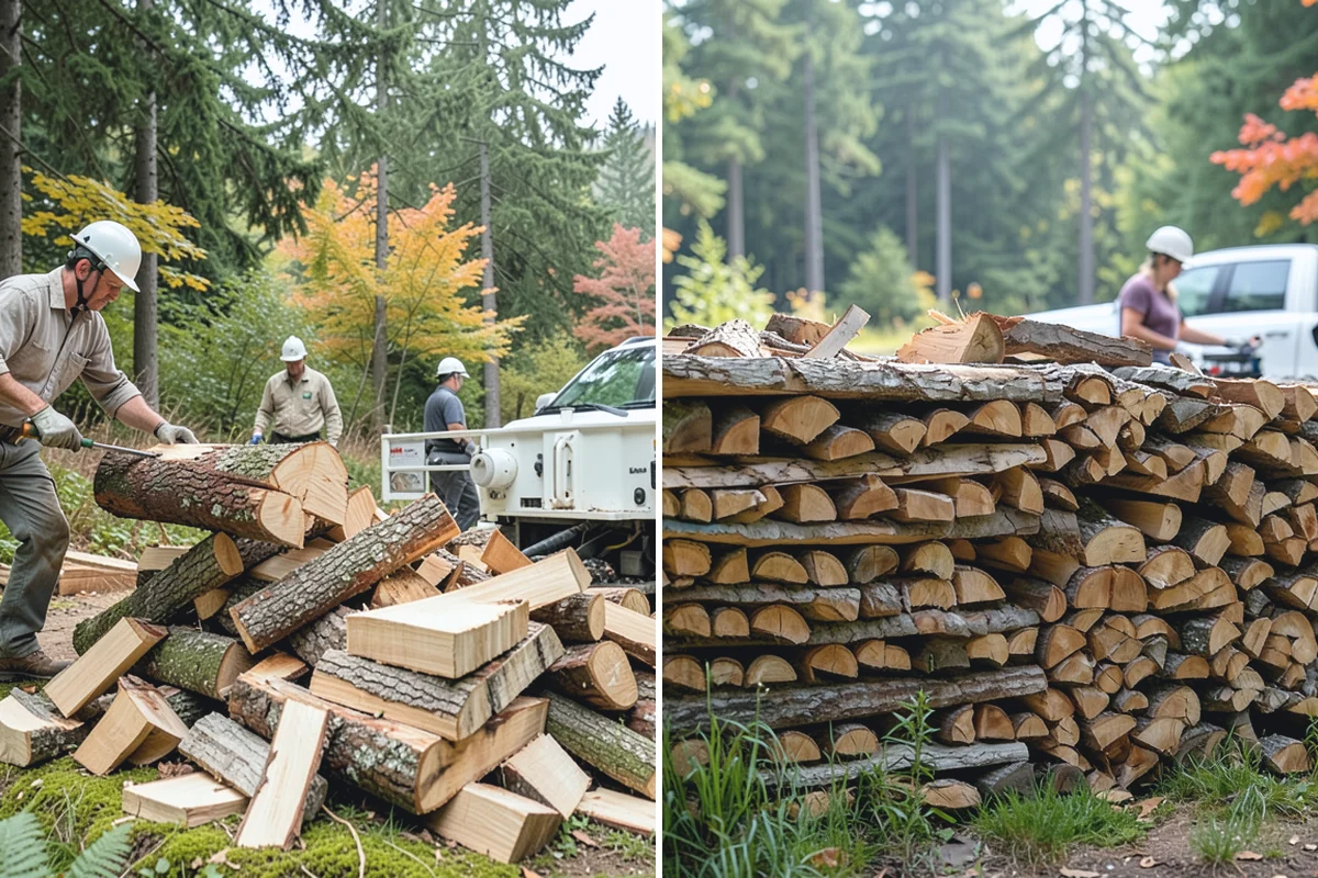Tree Removal for Firewood in Marysville, Snohomish County, WA - We assess the tree and site access
