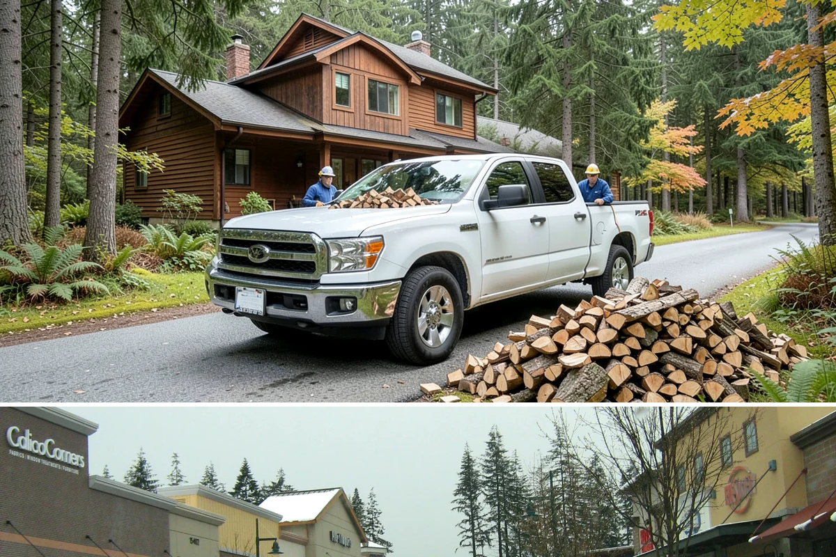 Tree Removal for Firewood in Mill Creek, Snohomish County, WA - Removals are common after winter storms and before the wet season, so schedule ahead of stormy months.