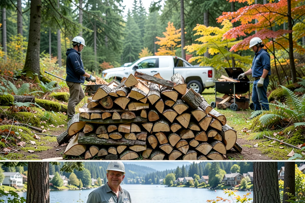 Tree Removal for Firewood in Milton, King County, WA - Removals are common after winter storms and before the wet season, so schedule ahead of stormy months.