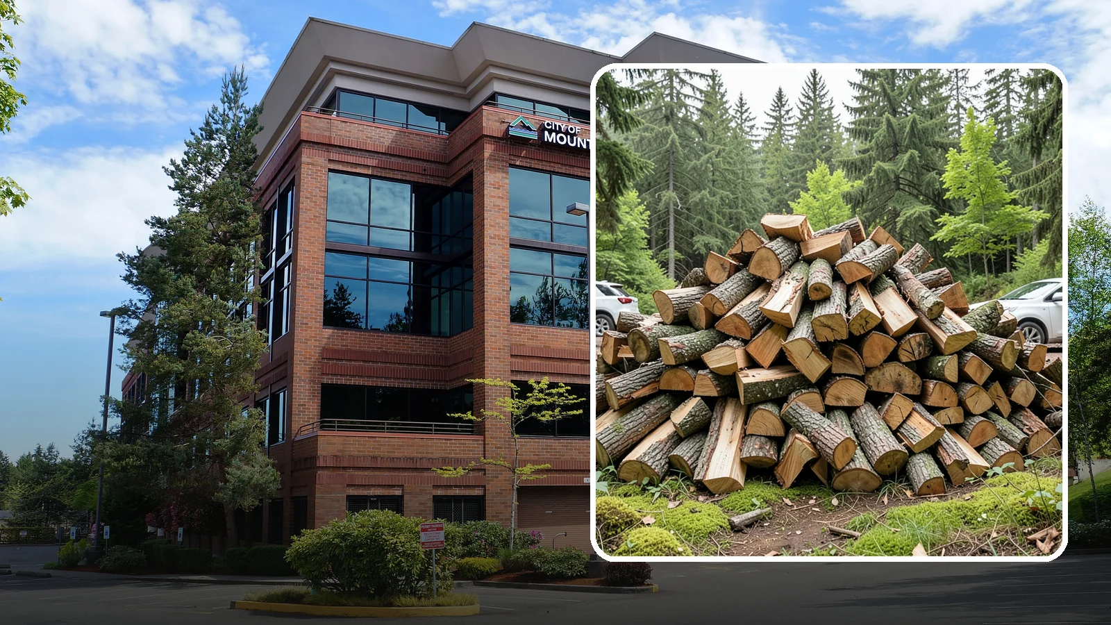 Tree Removal for Firewood in Mountlake Terrace, Snohomish County, WA - We remove standing trees and convert the usable wood into firewood for your property.