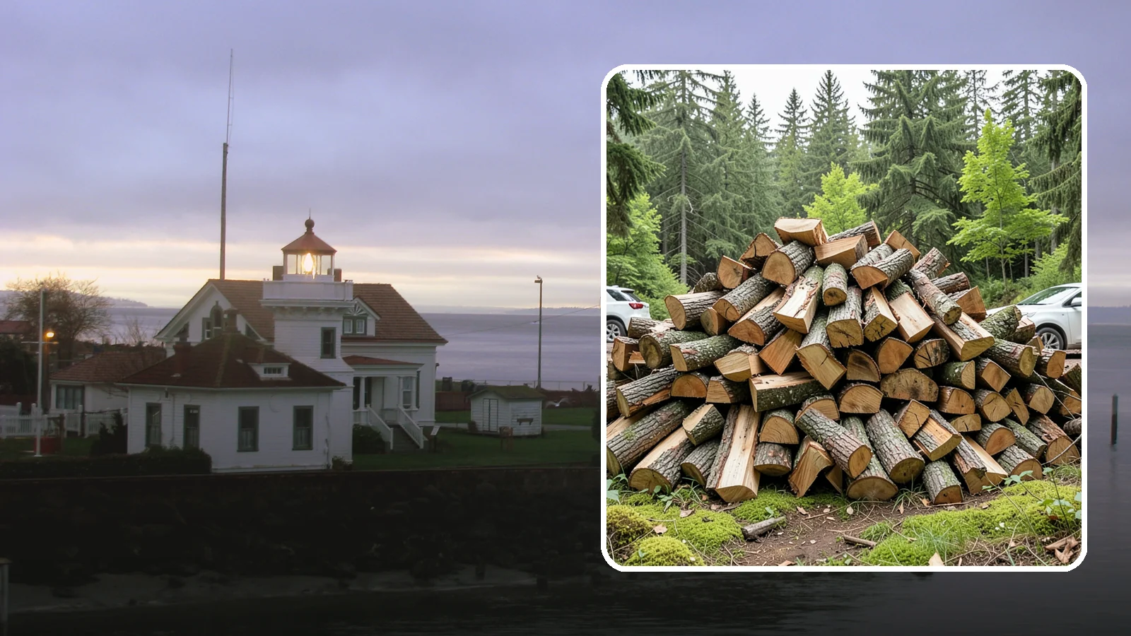 Tree Removal for Firewood in Mukilteo, Snohomish County, WA - We remove standing trees and convert the usable wood into firewood for your property.