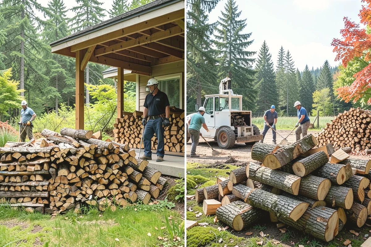 Tree Removal for Firewood in Mukilteo, Snohomish County, WA - We assess the tree and site access