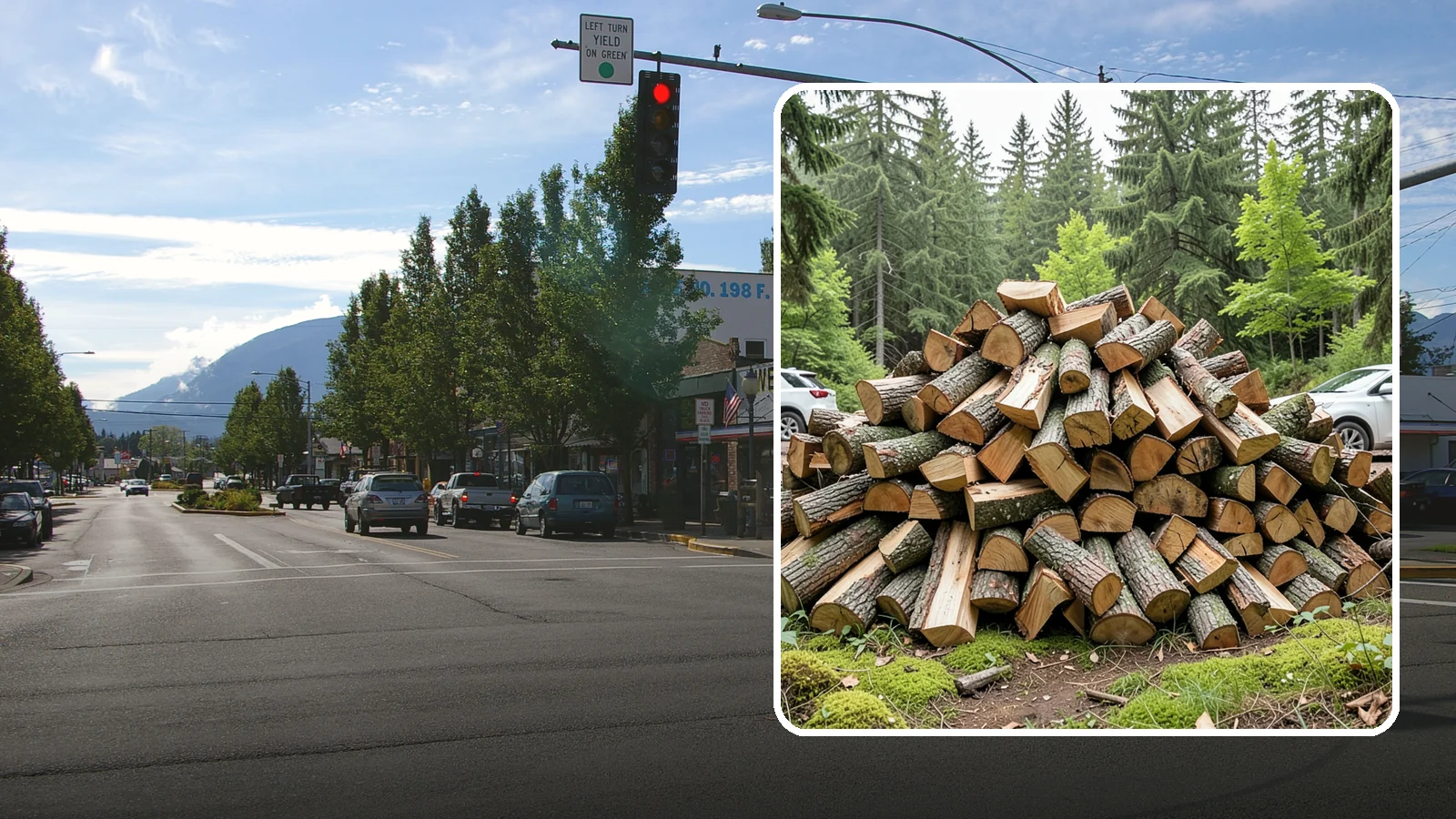 Tree Removal for Firewood in North Bend, King County, WA - We remove standing trees and convert the usable wood into firewood for your property.