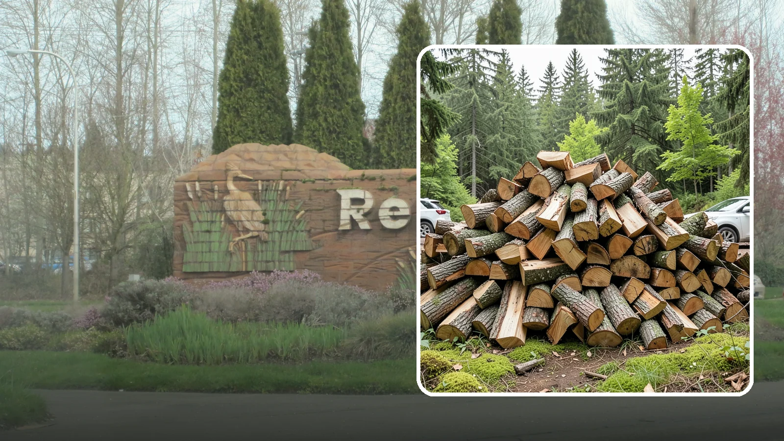 Tree Removal for Firewood in Renton, King County, WA - We remove standing trees and convert the usable wood into firewood for your property.