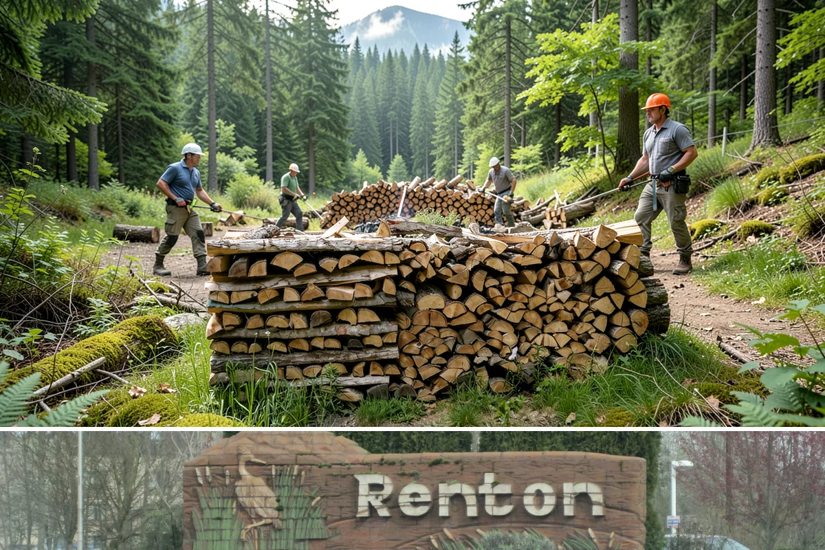 Tree Removal for Firewood in Renton, King County, WA - Removals are common after winter storms and before the wet season, so schedule ahead of stormy months.