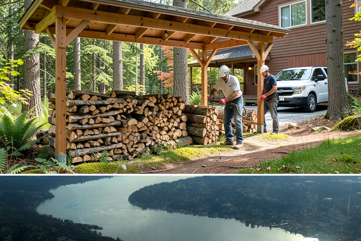 Tree Removal for Firewood in Sammamish, King County, WA - Removals are common after winter storms and before the wet season, so schedule ahead of stormy months.