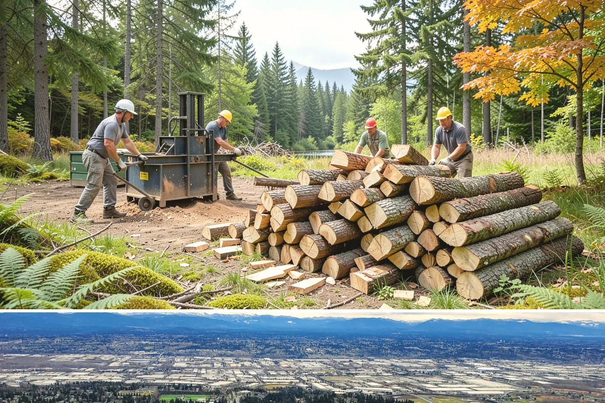 Tree Removal for Firewood in SeaTac, King County, WA - Removals are common after winter storms and before the wet season, so schedule ahead of stormy months.