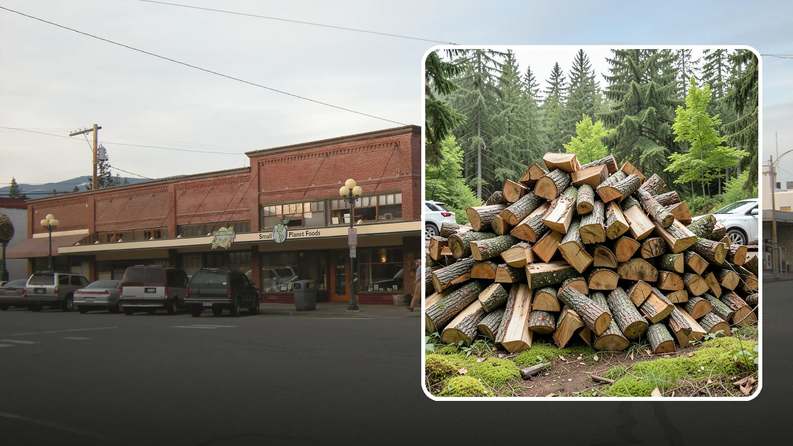 Tree Removal for Firewood in Sedro-Woolley, Skagit County, WA - We remove standing trees and convert the usable wood into firewood for your property.