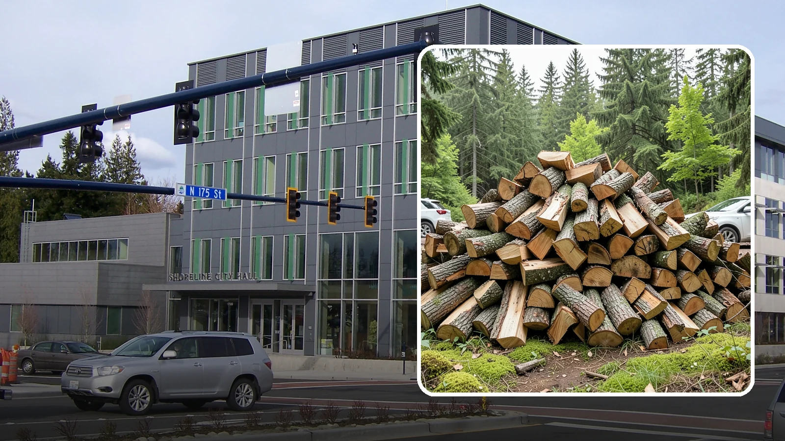 Tree Removal for Firewood in Shoreline, King County, WA - We remove standing trees and convert the usable wood into firewood for your property.