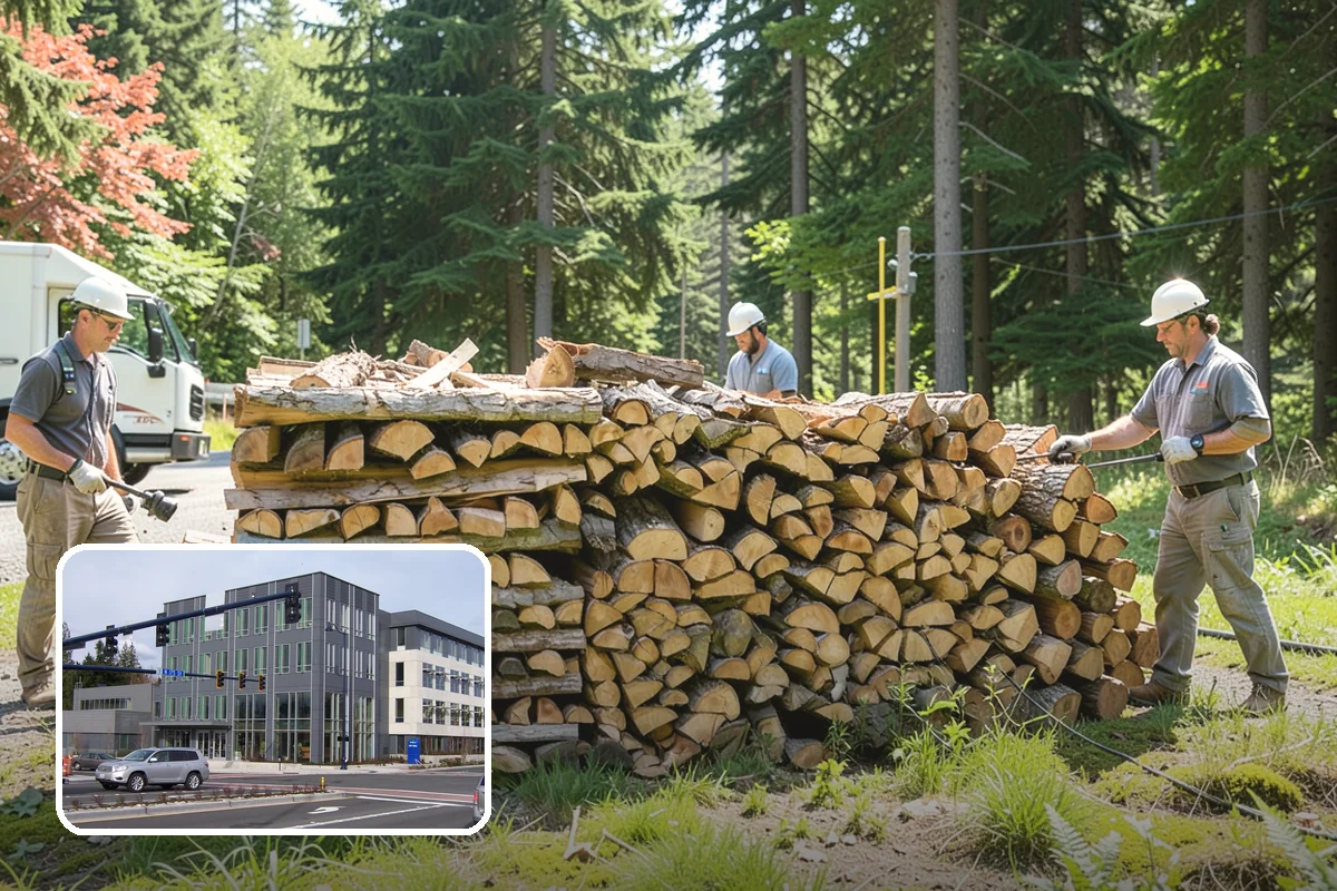 Tree Removal for Firewood in Shoreline, King County, WA - Turns removal waste into usable firewood