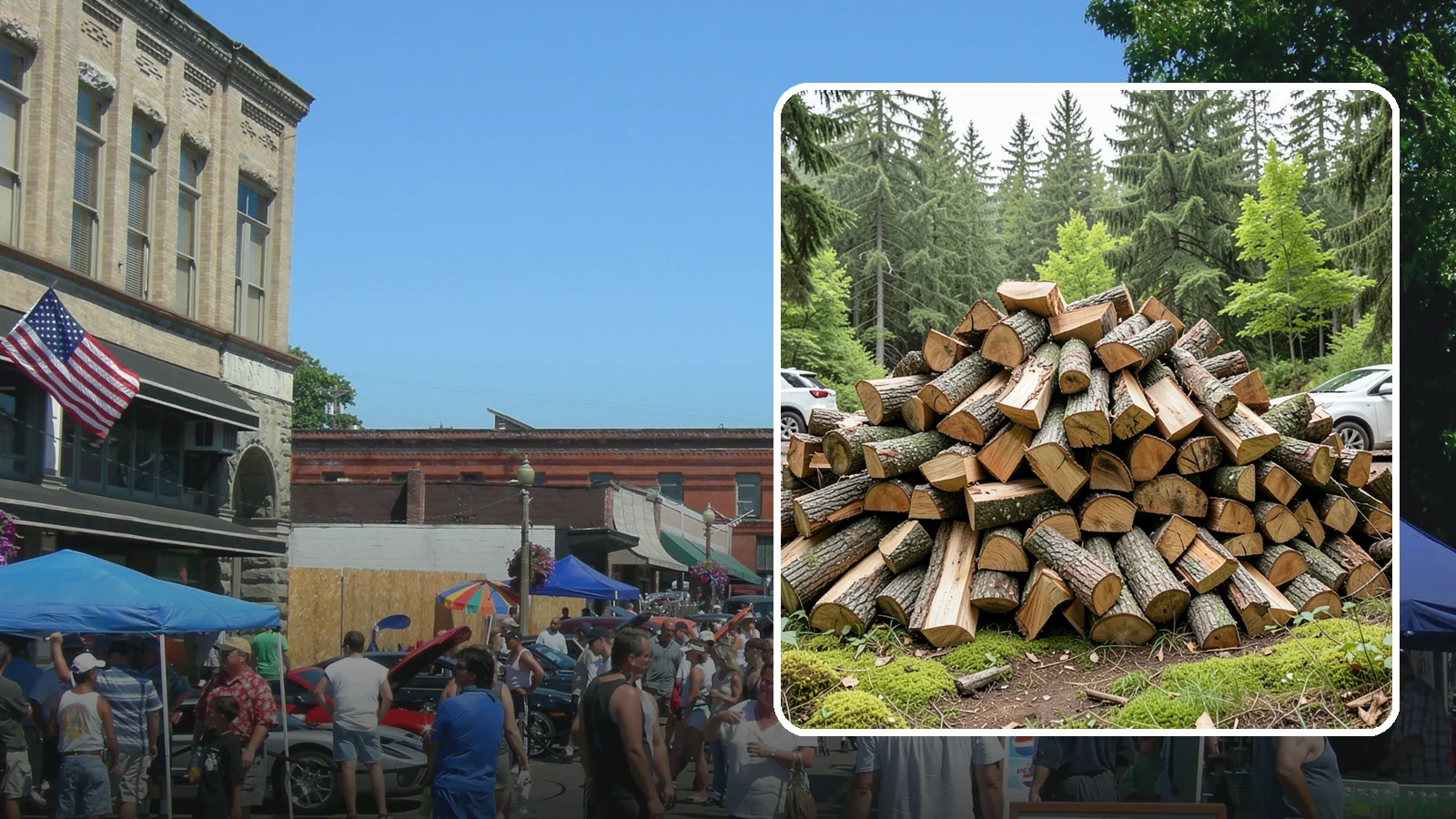 Tree Removal for Firewood in Snohomish, Snohomish County, WA - We remove standing trees and convert the usable wood into firewood for your property.