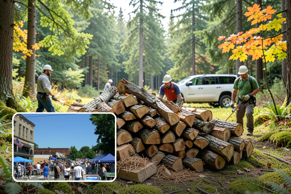 Tree Removal for Firewood in Snohomish, Snohomish County, WA - Turns removal waste into usable firewood