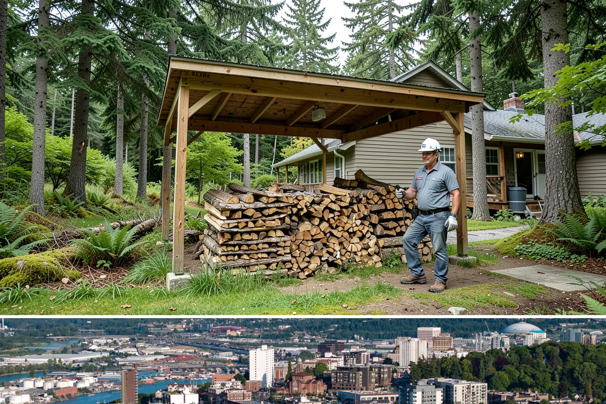Tree Removal for Firewood in Tacoma, Pierce County, WA - Removals are common after winter storms and before the wet season, so schedule ahead of stormy months.