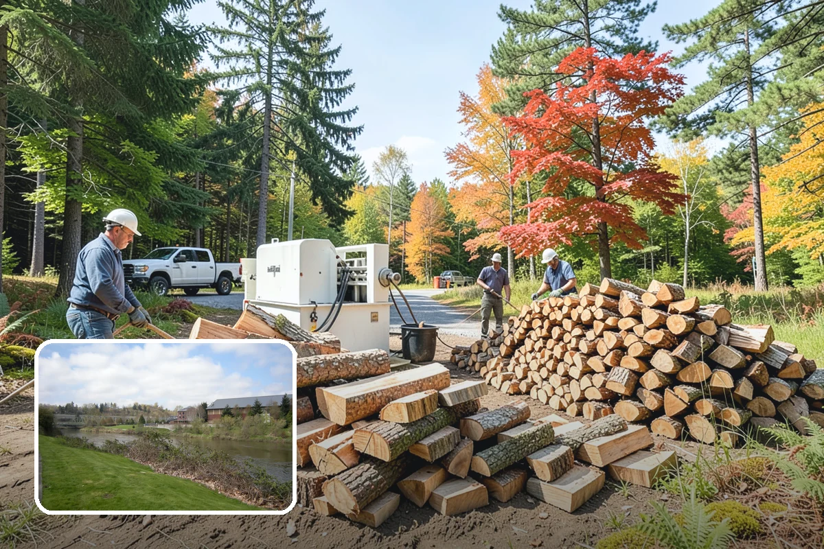 Tree Removal for Firewood in Tukwila, King County, WA - Turns removal waste into usable firewood