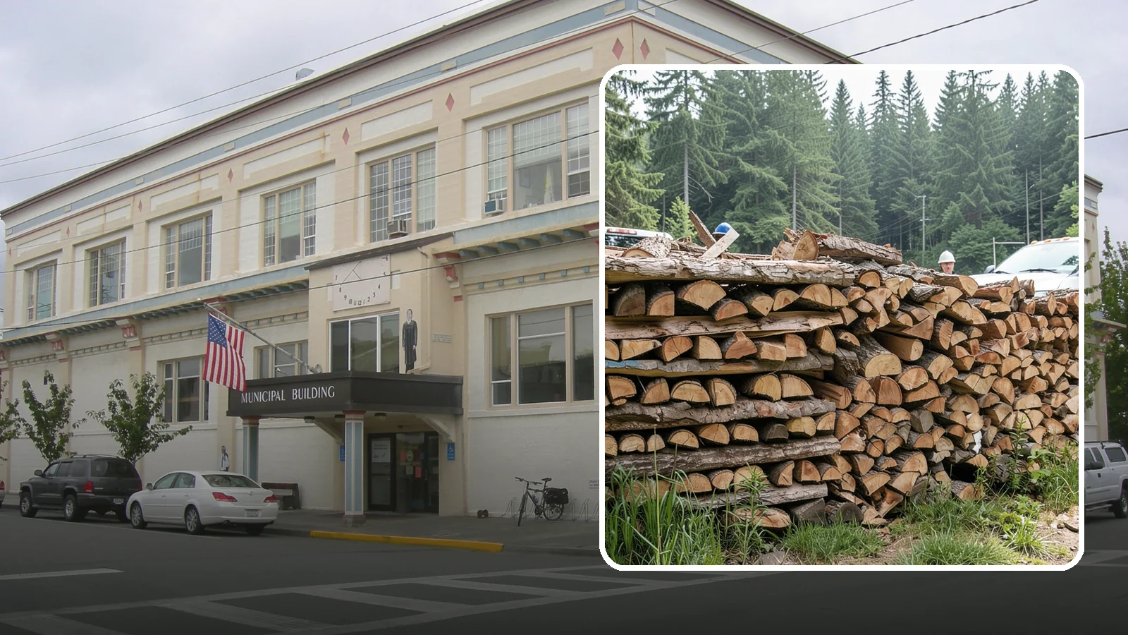 Truckload Firewood in Anacortes, Skagit County, WA - A full truckload of firewood delivered in bulk for heavy burners and larger properties.