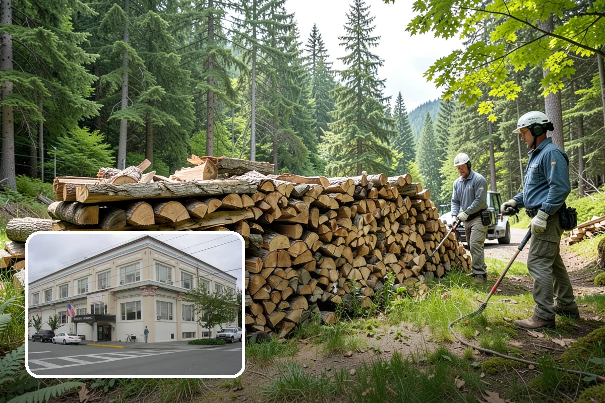 Truckload Firewood in Anacortes, Skagit County, WA - Maximum volume in a single efficient delivery