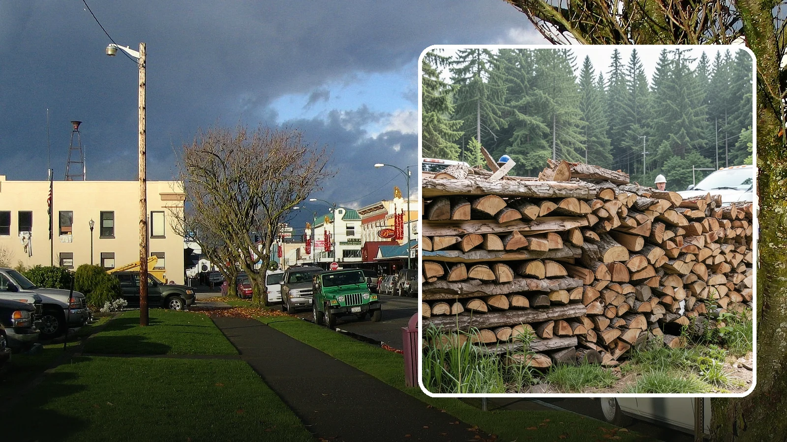 Truckload Firewood in Arlington, Snohomish County, WA - A full truckload of firewood delivered in bulk for heavy burners and larger properties.