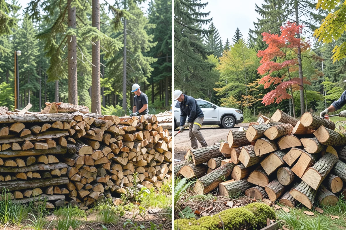 Truckload Firewood in Auburn, King County, WA - Discuss your truckload needs and access
